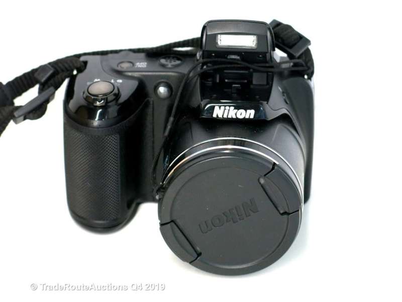 Nikon Coolpix L320 16.1MP Digital Camera with 26x Optical Zoom [ BLACK ] 720p HD Video
