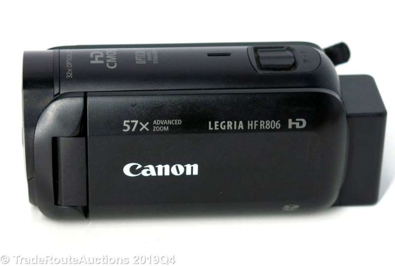 Canon LEGRIA HF R806 Digital FULL HD Camcorder, Black - 57X ZOOM - DIGIC DV4