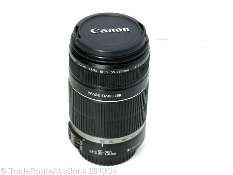 Canon EF-S 55-250mm IS (Image Stabilizer) Lens for Canon DSLR Cameras