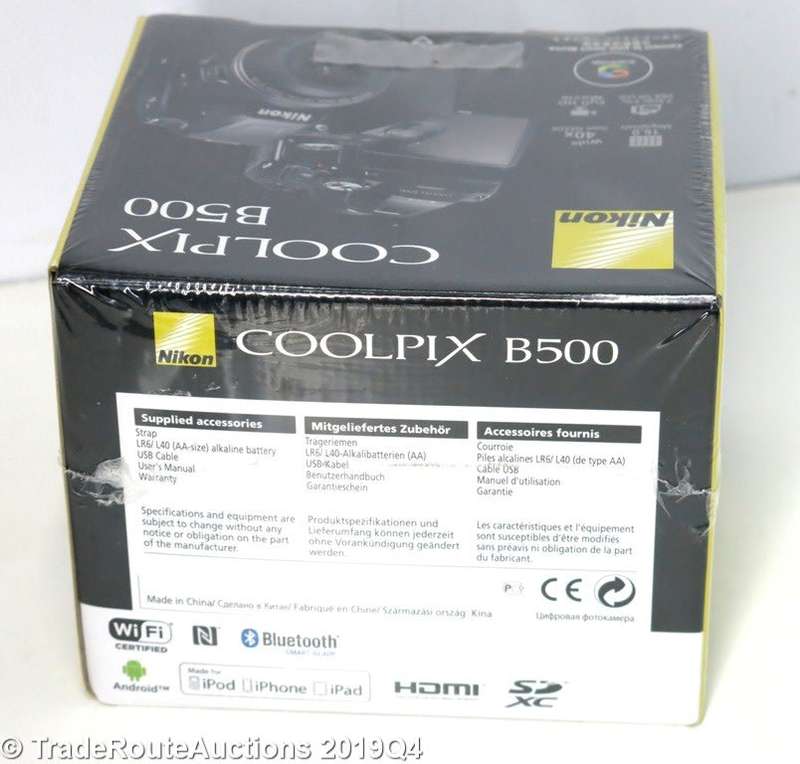 BRAND NEW - Nikon COOLPIX B500 Digital Camera | Full HD 1080p Video Recording at 30 fps