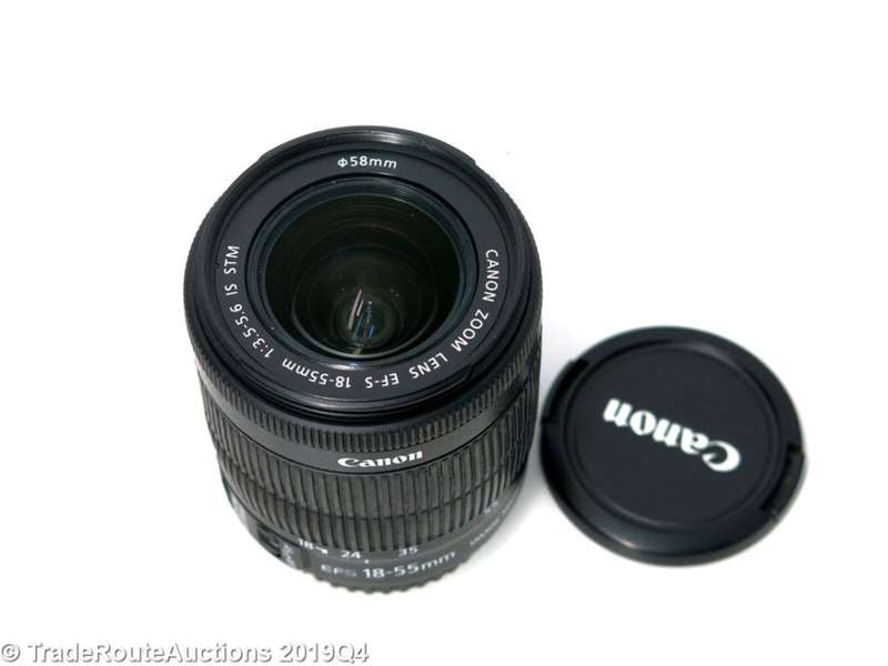 Canon EF-S 18-55mm f/3.5-5.6 IS (IMAGE STABILIZER) STM Camera Lens for Canon Digital SLR Cameras