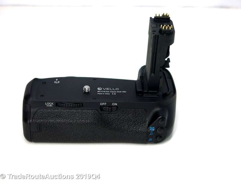 Vello BG-C10 Battery Grip for Canon 70D, 80D & 90D DSLR Camera