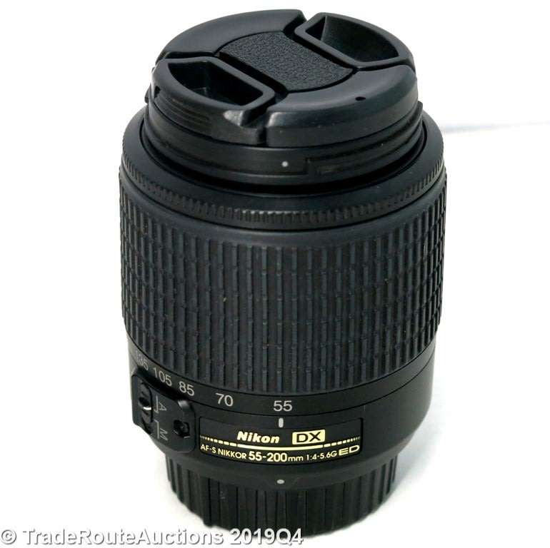 BOXED - Nikon 55-200mm DX Lens for NIKON DSLR Cameras