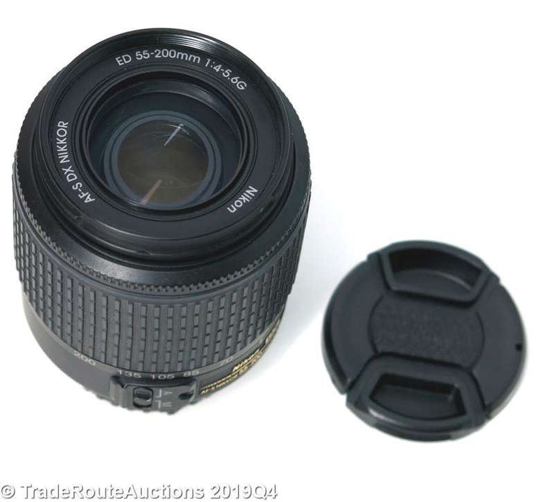 BOXED - Nikon 55-200mm DX Lens for NIKON DSLR Cameras