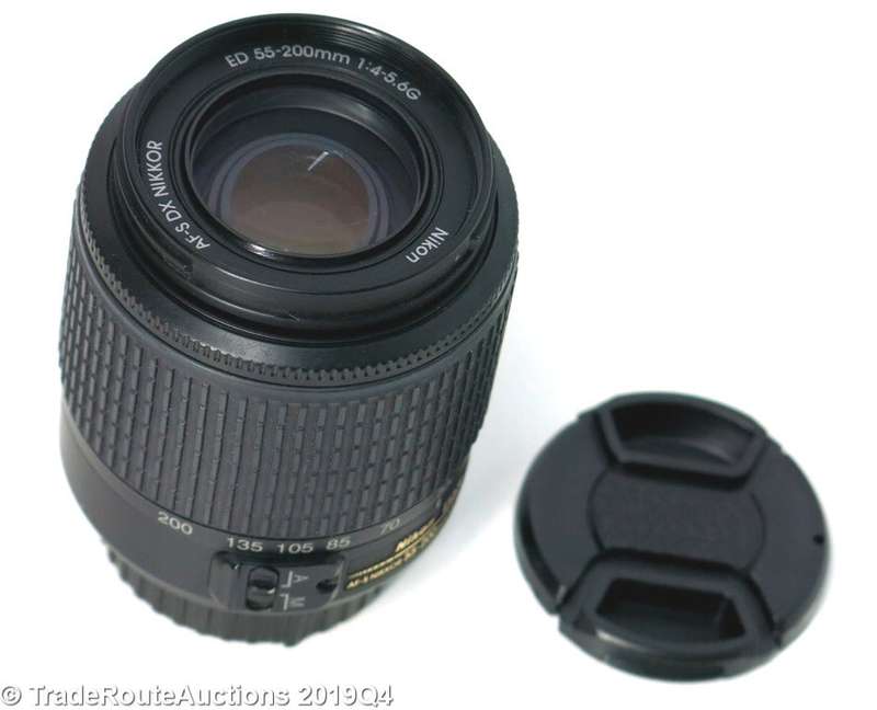 BOXED - Nikon 55-200mm DX Lens for NIKON DSLR Cameras