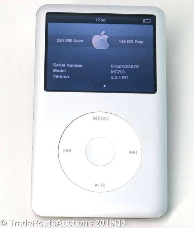 Apple IPod Classic 160GB [ MC293 ] [A1238] [7th Generation] ** IPOD 160GB SILVER 2.5" LCD Screen