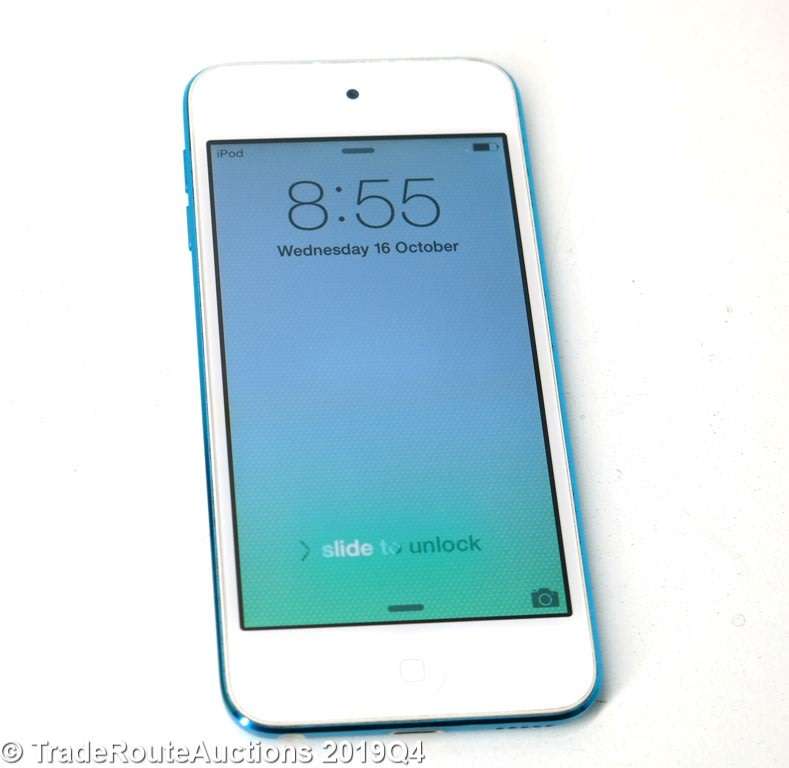 Apple iPod Touch | WHITE/BLUE | 32GB | 5th Generation | A1421 | MD717BT/A | RETINA DISPLAY