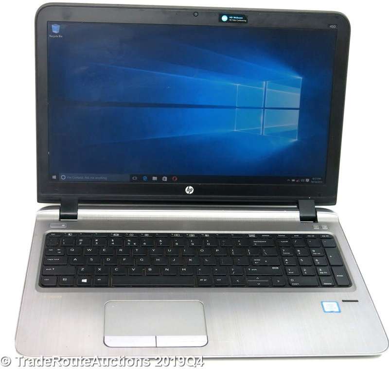 HP PROBOOK 450 G3 | CORE i3 6100U 6th Gen 2.30GHZ | 4GB RAM | 500GB HDD | WIN 10 PRO | 15.6" LAPTOP