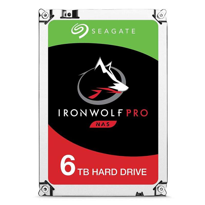 Seagate ST6000NE0023 IronWolf Pro NAS 6TB 7200RPM SATA 6Gb/s 256MB Cache 3.5" Internal Hard Drive