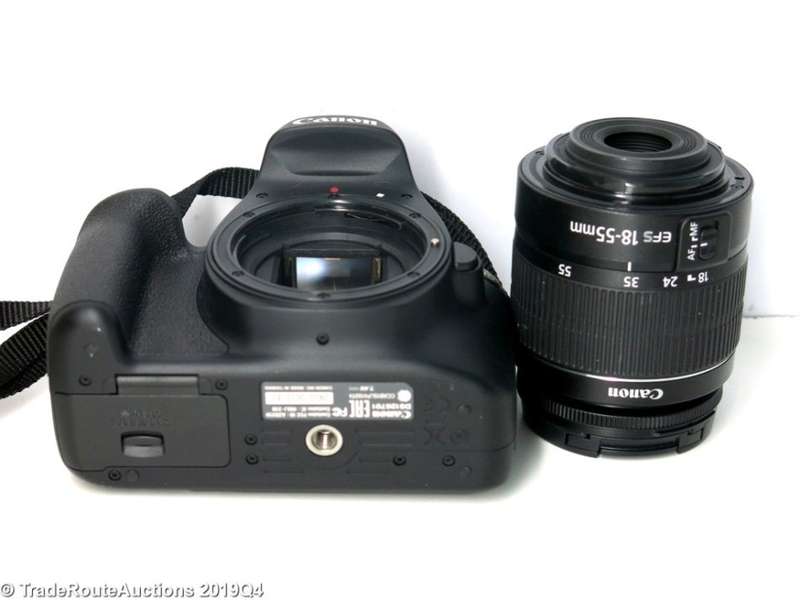 Canon 4000D DSLR Camera and EF-S 18-55 mm f/3.5-5.6 III Lens Kit