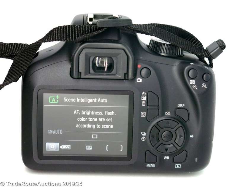 Canon 4000D DSLR Camera and EF-S 18-55 mm f/3.5-5.6 III Lens Kit