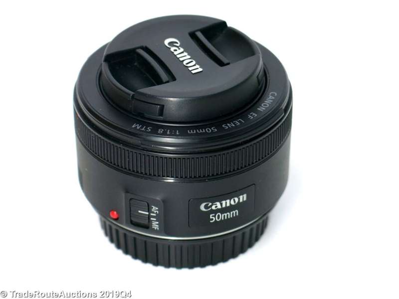 Canon EF 50mm f/1.8 STM Lens for Canon DSLR Cameras