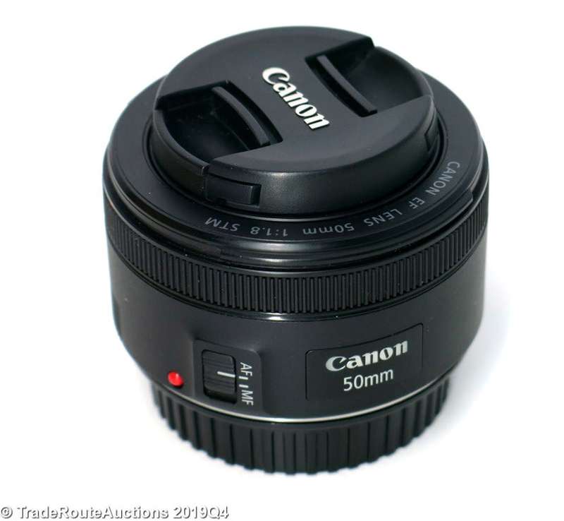 Canon EF 50mm f/1.8 STM Lens for Canon DSLR Cameras