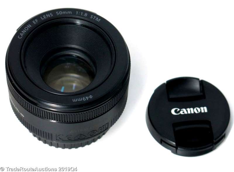 Canon EF 50mm f/1.8 STM Lens for Canon DSLR Cameras