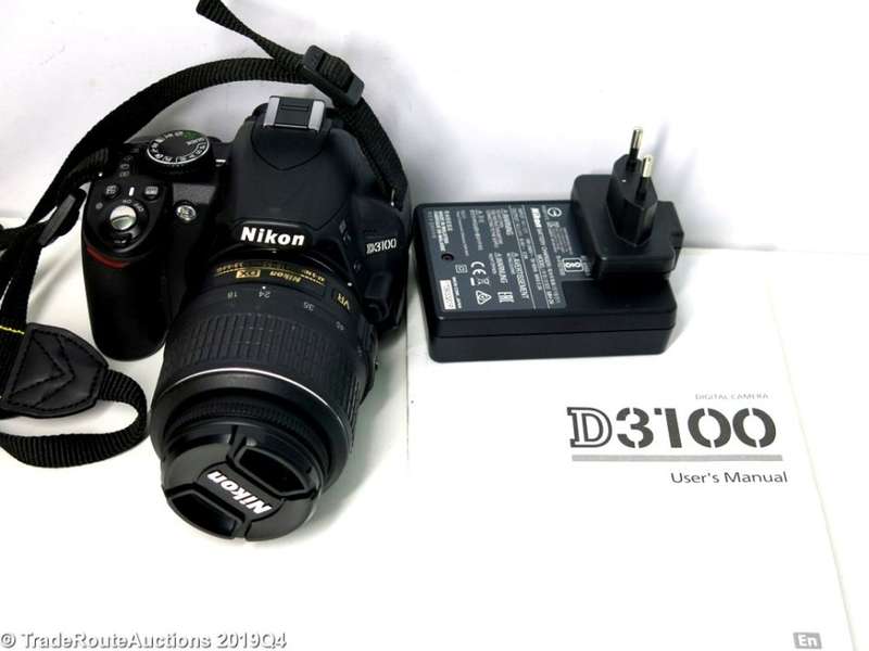 NIKON D3100 DSLR CAMERA 14.2 megapixels with Nikon 18-55mm PROFESSIONAL DSLR LENS KIT