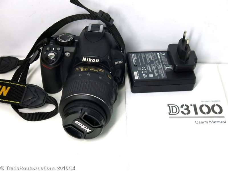 NIKON D3100 DSLR CAMERA 14.2 megapixels with Nikon 18-55mm PROFESSIONAL DSLR LENS KIT