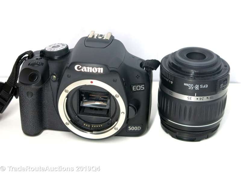 Canon EOS 500D Digital SLR camera 15.1 Megapixels FULL HD + Canon 18-55mm Lens KIT