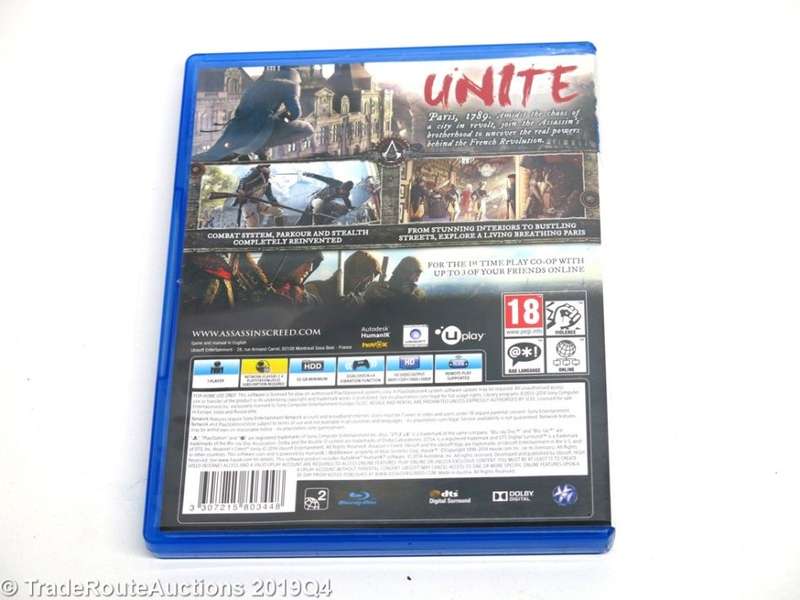 Assassins Creed UNITY - PLAYSTATION 4 - PS4 GAME