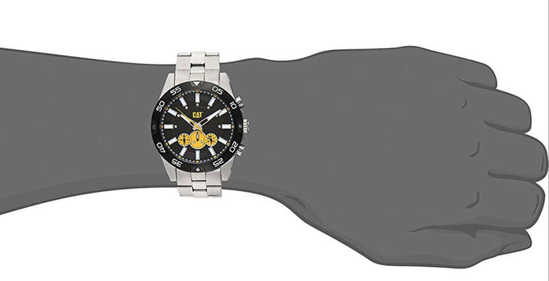 Caterpillar BLACK DIAL CHRONOGRAPH MEN'S WATCH IN14311127 - Brand New in Box
