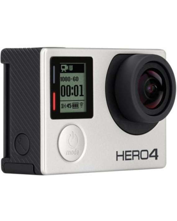 GoPro Hero4 SILVER CHDHY-401 | Built in Touch LCD Display | Wi-Fi | Comes with Casing