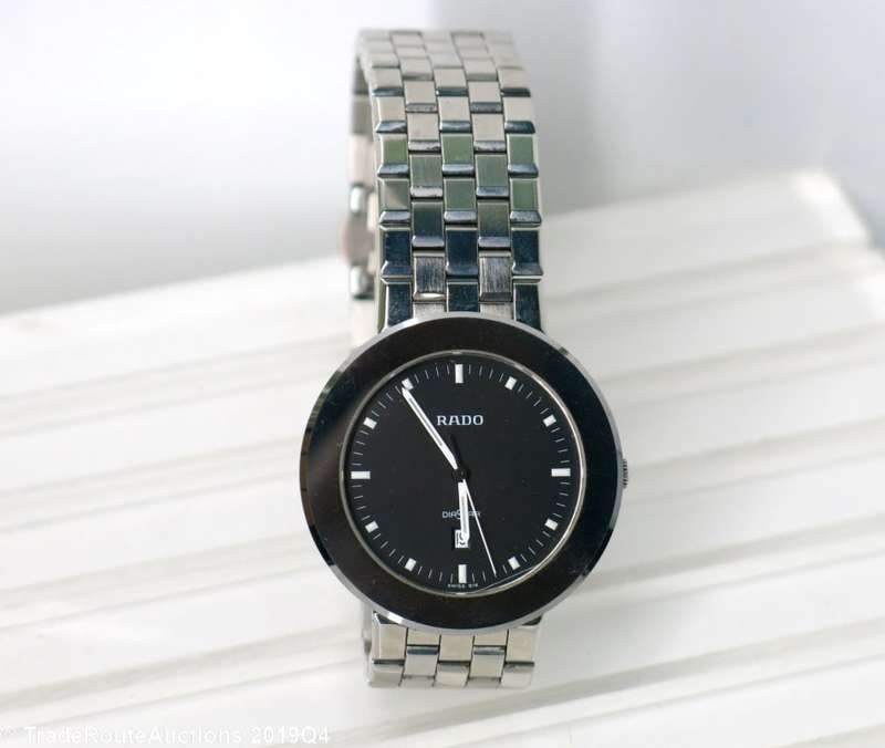 Rado Diastar Black Dial Ceramic Men's Watch