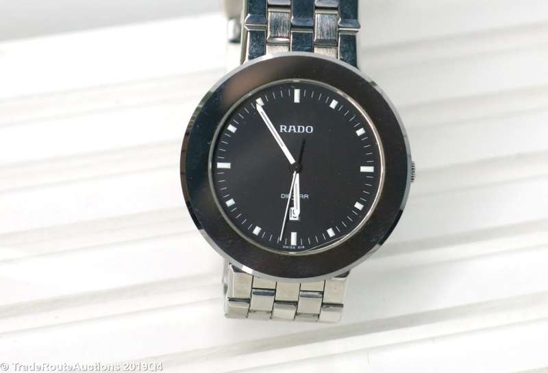 Rado Diastar Black Dial Ceramic Men's Watch