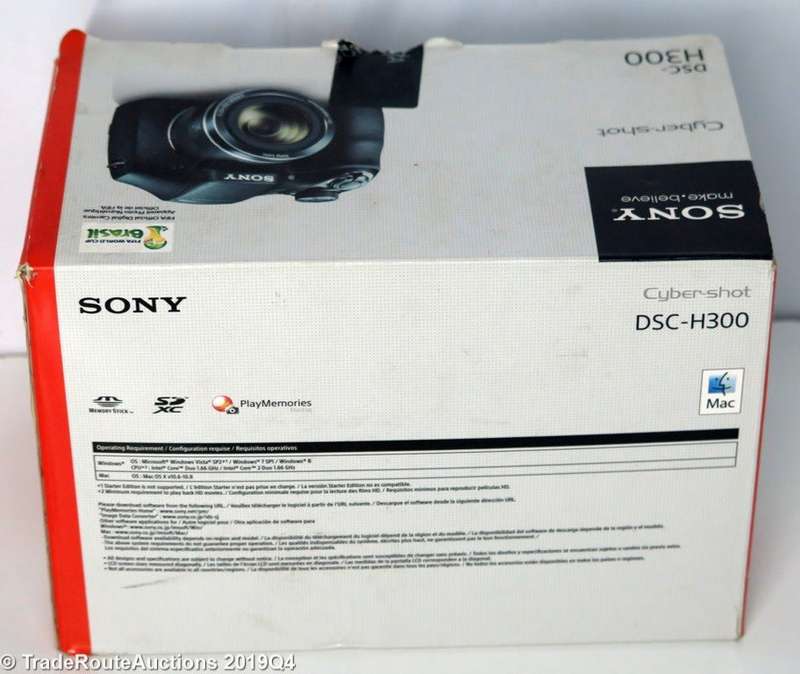 Sony Cyber-shot DSC-H300 20.1MP 35X Opitcal Zoom Digital Camera (Black)