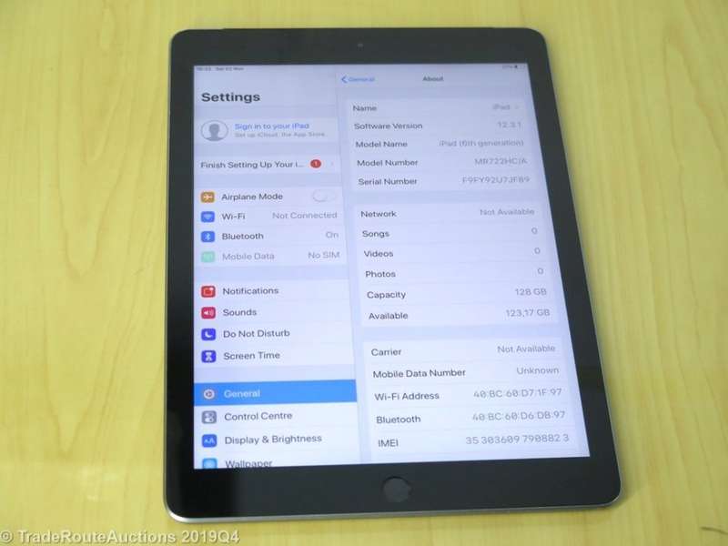 Apple iPad 6th Gen 2018 | MR722HC/A | CELLULAR + WiFi | 128GB | Space Grey | A1954 | RETINA