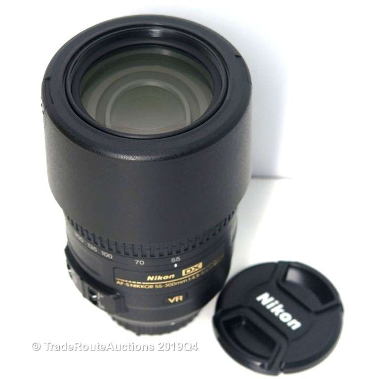 Nikon DX AF-S NIKKOR 55-300MM ED VR Lens for Nikon Digital SLR Cameras ( NIKON 55-300MM )