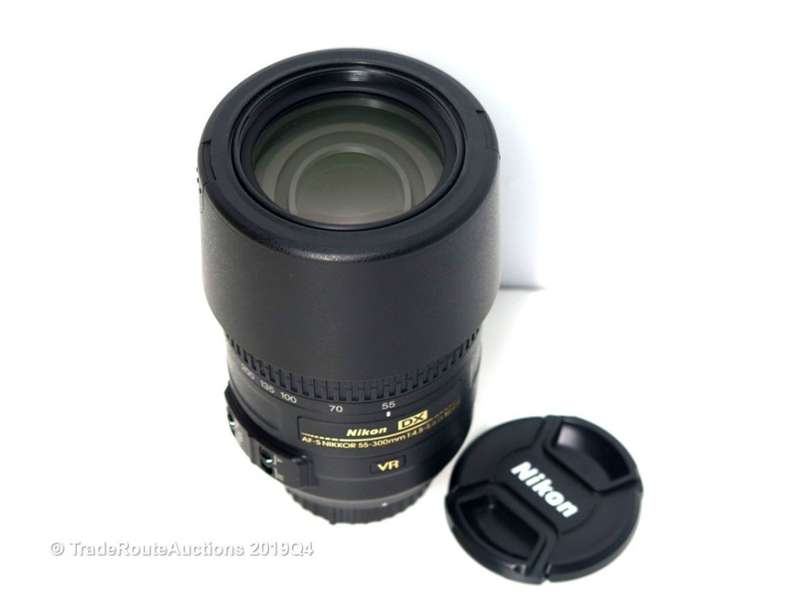 Nikon DX AF-S NIKKOR 55-300MM ED VR Lens for Nikon Digital SLR Cameras ( NIKON 55-300MM )