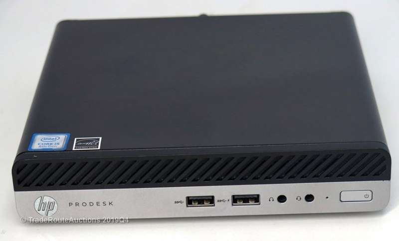 HP Prodesk 400 G4 DM Desktop Mini Computer | Core i5 8500T 8th Gen 2.1hz | 8GB RAM | 500GB HDD