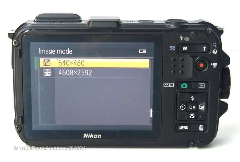 Nikon COOLPIX AW100 16 MP CMOS Waterproof Digital Camera with GPS & Full HD 1080p Video