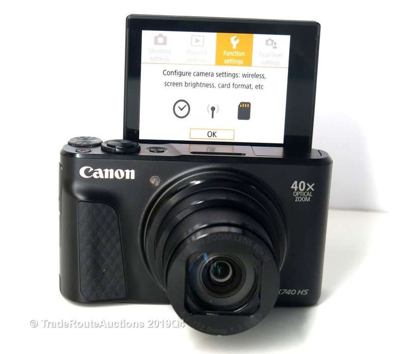 Canon PowerShot SX740 HS 20.3MP 40xOptical Zoom with 4K Video Recording