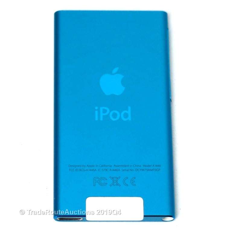 Apple iPod nano 7th Generation (16 GB) A1446 BLUE MD477QB/A