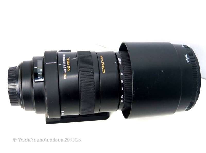 SIGMA 150-500mm F5-6.3 APO DG OS (OPTICAL STABILIZER) ZOOM Lens for CANON DSLR Cameras