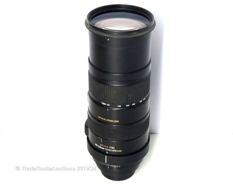 SIGMA 150-500mm F5-6.3 APO DG OS (OPTICAL STABILIZER) ZOOM Lens for CANON DSLR Cameras