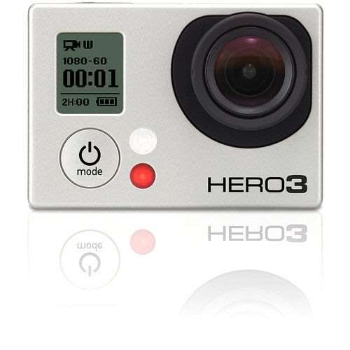GOPRO HERO 3  CHDHN-301 [SILVER EDITION] Captures HD Video