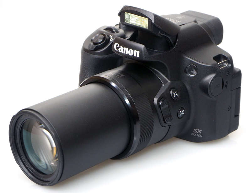 Canon PowerShot SX70 HS 4K 20.3MP 65x Optical Zoom Wi-Fi Digital Camera