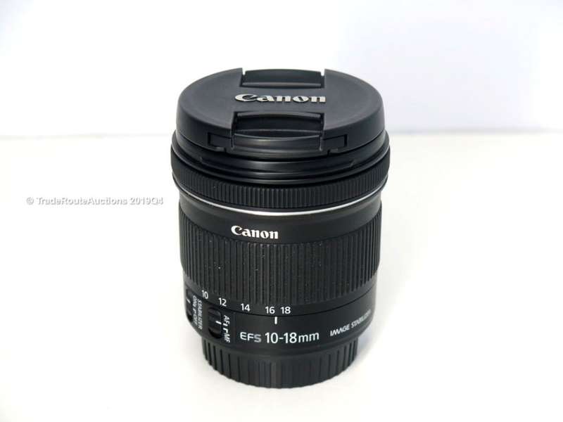 Canon EF-S 10-18mm f/4.5-5.6 IS (Image Stabilizer) STM Zoom Lens for Canon DSLR Cameras
