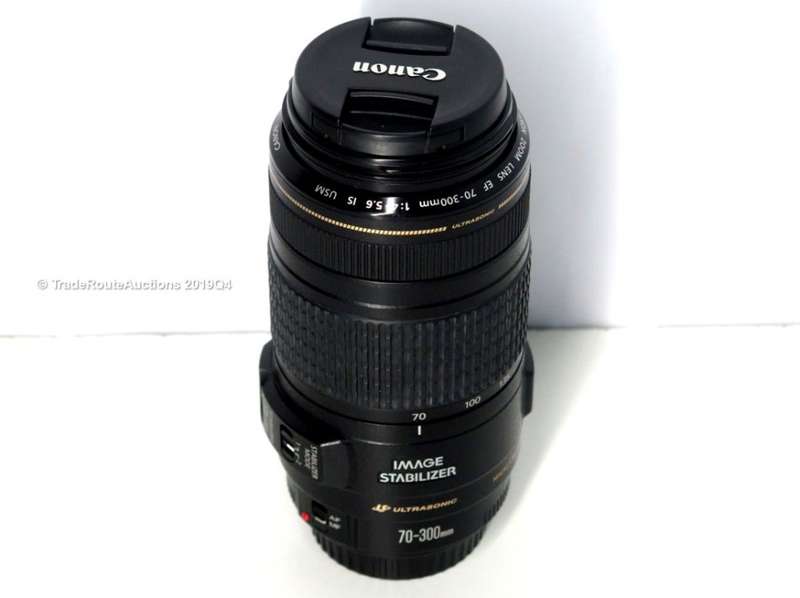 Canon EF 70-300mm ULTRASONIC IMAGE STABILIZER ZOOM LENS for Canon DSLR Cameras