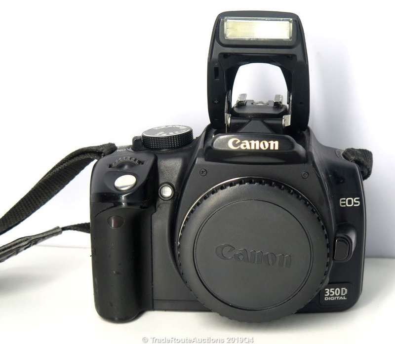 PLZ READ - Canon EOS 350D Digital SLR camera BODY ONLY (BLACK)