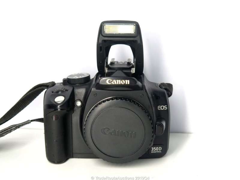 PLZ READ - Canon EOS 350D Digital SLR camera BODY ONLY (BLACK)