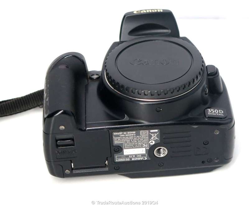 PLZ READ - Canon EOS 350D Digital SLR camera BODY ONLY (BLACK)