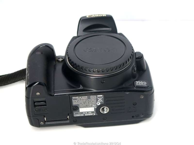 PLZ READ - Canon EOS 350D Digital SLR camera BODY ONLY (BLACK)