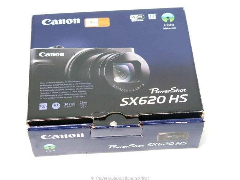 BOXED - Canon PowerShot SX620 HS 20.2MP Digital Camera 25x Optical Zoom Camera | Wi-Fi