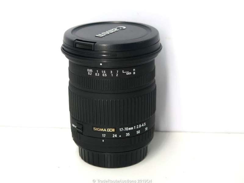 SIGMA DC 17-70mm 1:2.8-4.5 LENS for CANON DIGITAL SLR CAMERAS