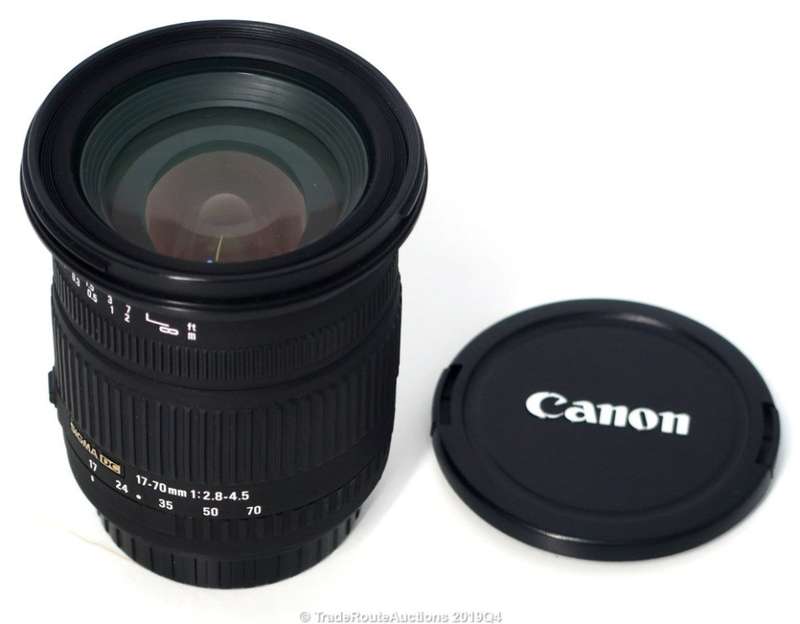 SIGMA DC 17-70mm 1:2.8-4.5 LENS for CANON DIGITAL SLR CAMERAS