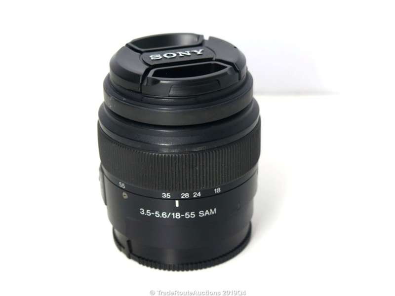 Sony 18-55mm SAM Standard Zoom Lens for Sony Alpha Digital SLR Cameras SAL1855