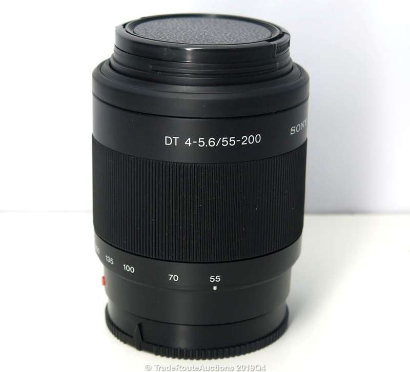 Sony 55-200mm f/4-5.6 Compact Super Telephoto Zoom Lens - For Sony DSLR Cameras