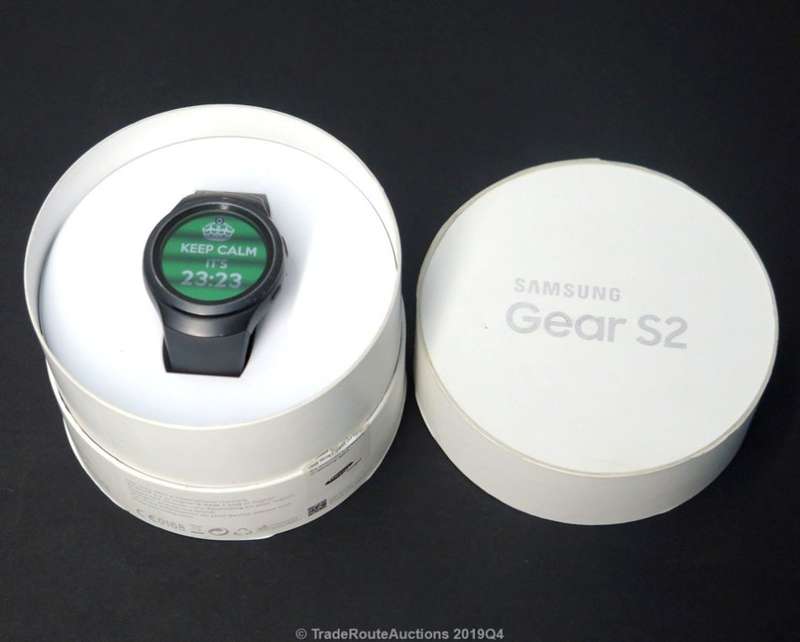 Samsung Gear S2  [ Dark Grey ] Smartwatch Fitness Tracker Watch SM-R720